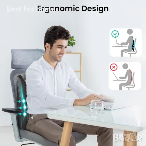 Шиатсу масажор със загряване от Snailax SL-128 Shiatsu, снимка 6 - Масажори - 48827012