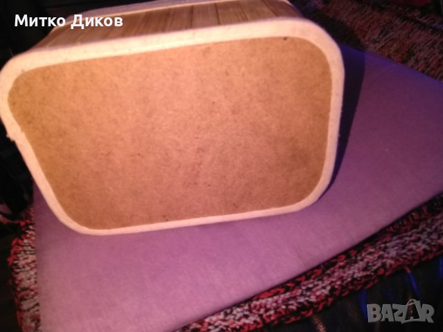 Кутия да принадлежности 210х140х120мм нова от бамбук, снимка 4 - Други стоки за дома - 43976096