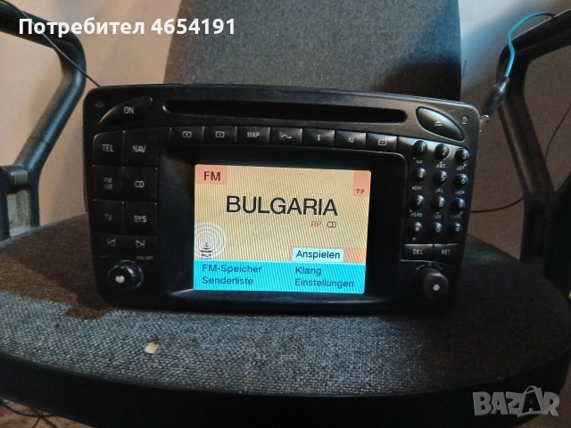 Оригинална навигация за Mercedes w203
