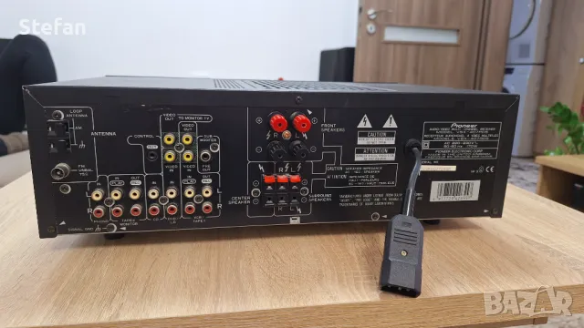 Pioneer VSX-407RDS с дистанционно AV ресийвър, снимка 6 - Ресийвъри, усилватели, смесителни пултове - 48004325