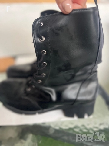 Дамски боти кожа, снимка 2 - Дамски боти - 52895309