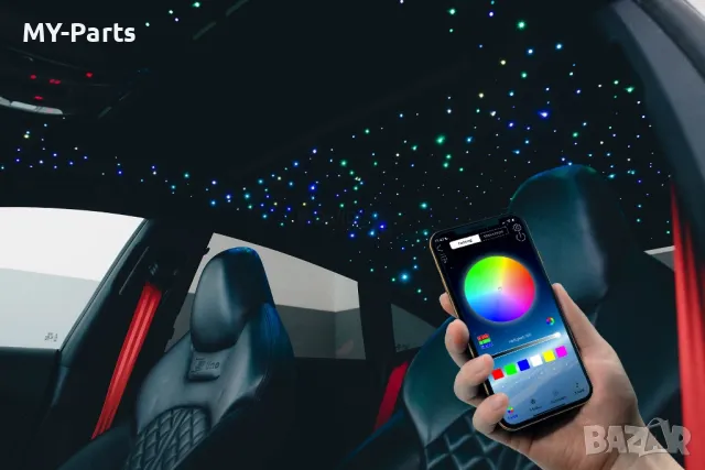 Вграждане на звездно небе в автомобил