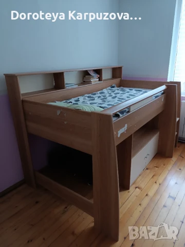 Високо детско легло