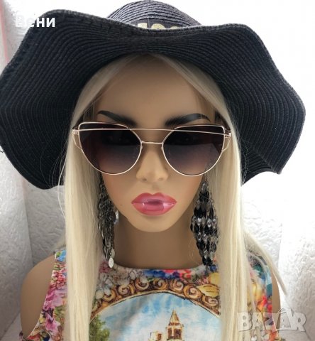 Dior 2020 дамски слънчеви очила котка 22, снимка 2 - Слънчеви и диоптрични очила - 28946322