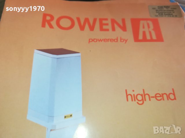 ROWEN SWISS MADE-2БР ТОНКОЛОНИ ОТ ШВЕЙЦАРИЯ 1401241311, снимка 15 - Тонколони - 43801186