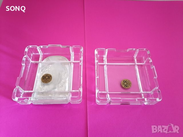 Прекрасна Италианска Кутия За Бижута Оловен Кристал Със  Иконка, снимка 3 - Други - 43150906