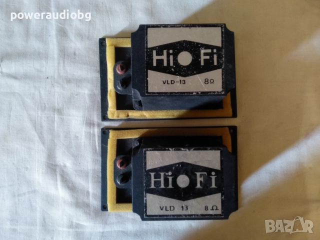 Нови Лентови високочестотни говорители Hi FI Gamma VLD-13 - 8 Om, снимка 6 - Тонколони - 52916135
