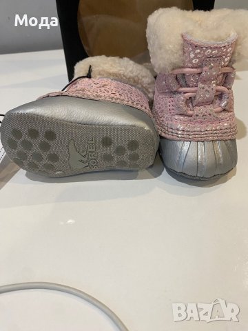 Нови Бебешки топли ботушки/буйки , снимка 2 - Бебешки обувки - 43684013