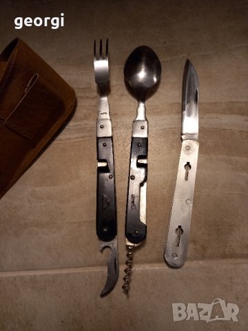 съветски туристически нож Москва , снимка 4 - Ножове - 43491486