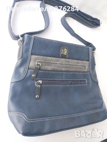 Спортно елегантна оригинална Дамска чанта Charm & shape, снимка 5 - Чанти - 40507202