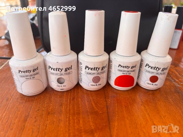 Продавам гел лакове и аксесоари за маникюр – всичко в отлично състояние!, снимка 11 - Продукти за маникюр - 52435396