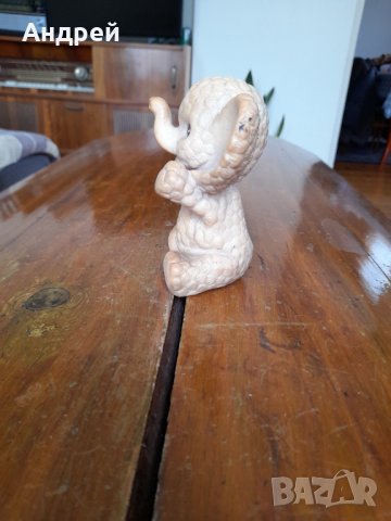 Стара детска играчка Слон,Слонче #5, снимка 2 - Антикварни и старинни предмети - 32274767