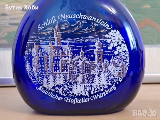 Колекционерски шишета кобалтово стъкло, Германия , снимка 8 - Колекции - 43392103