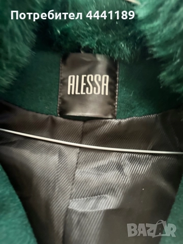 Палто Алеса , снимка 2 - Палта, манта - 52362243