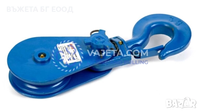 Блок макара с шегел или кука усилена, снимка 2 - Други машини и части - 38997459