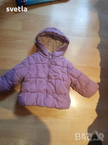 Зимно яке за бебка, снимка 1 - Бебешки якета и елеци - 26566671