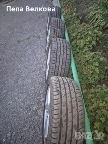 Лети джанти с летни гуми за Тойота 17 цола, снимка 2 - Гуми и джанти - 52106289