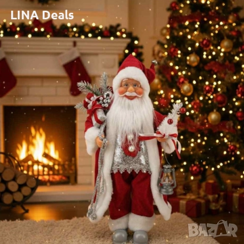 🎅 Коледна фигура Дядо Коледа, снимка 2 - Декорация за дома - 52324700