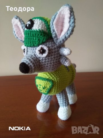 Плетени кученца "Пес патрул", снимка 6 - Плюшени играчки - 37370122