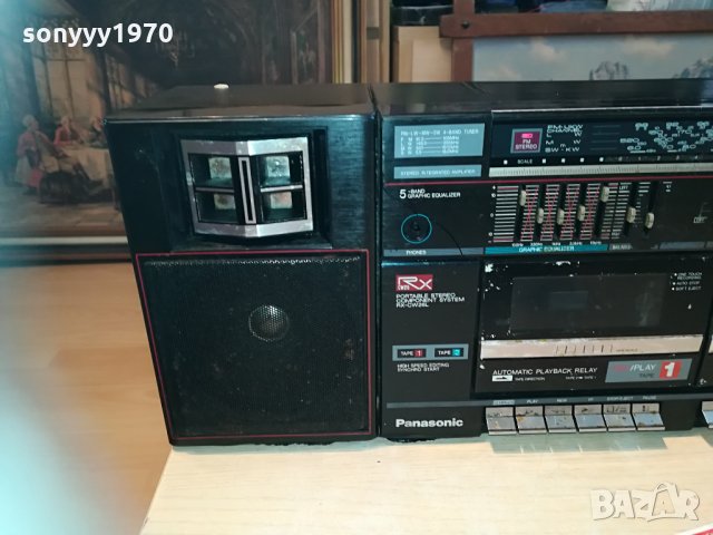 panasonic rx-cw26l касетофон 2004211132, снимка 5 - Радиокасетофони, транзистори - 32615855