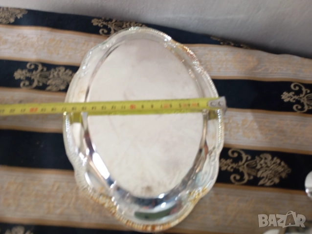 Посребрен сервиз за алкохол, снимка 6 - Сервизи - 52478057