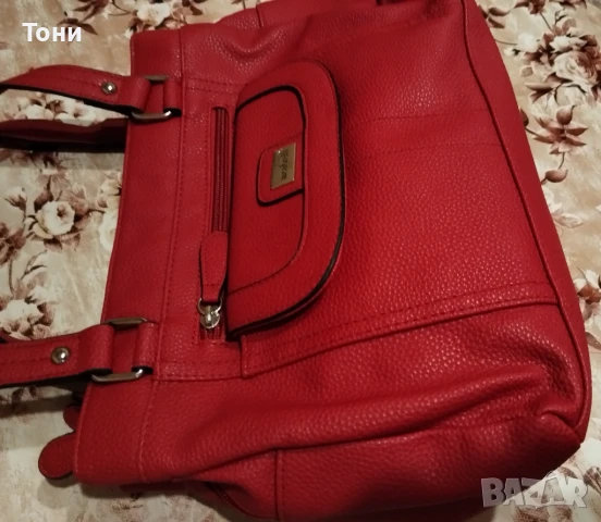 CABRELLI Оригинал Нова Кожена Дамска Чанта , снимка 10 - Чанти - 51380440