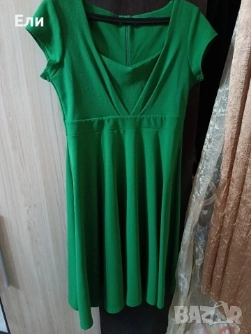 Рокля и сако в зелено, снимка 3 - Сака - 53056734