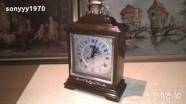 ANTIK rhylhm-NO 3125 japan-бакелитов часовник-внос швеция-27x17х9см, снимка 4 - Колекции - 26962054