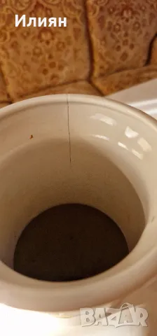 🌹 Прекрасна  голяма ваза с романтична сцена, снимка 8 - Вази - 47949136