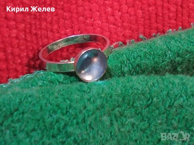 СРЕБЪРНО НЕЖНО ПРЪСТЕНЧЕ СРЕБРО 925 ПРОБА 17096, снимка 2 - Пръстени - 31557367