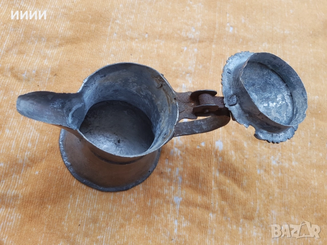 Османски ибрик чайник чаканка , снимка 2 - Антикварни и старинни предмети - 52249846