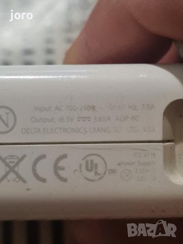 apple 16,5v 3,65a 60w, снимка 5 - Лаптоп аксесоари - 43527174