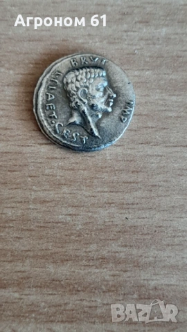 Монети Римска империя и  сечени от Брут за убийството на Цезар-реплики, снимка 11 - Нумизматика и бонистика - 53095303