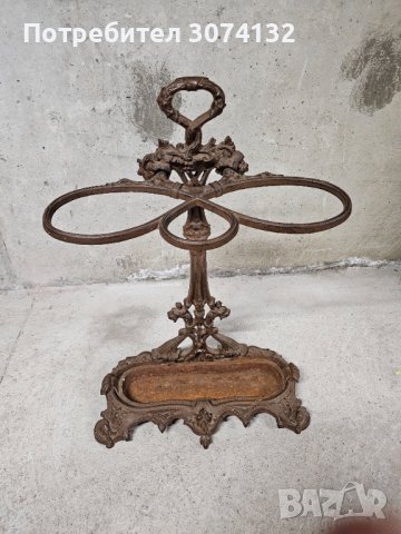 Масивна чугунена стойка за чадъри, снимка 4 - Други - 40289566