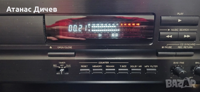 Касетен дек Denon DRS-640, снимка 8 - Декове - 52324237