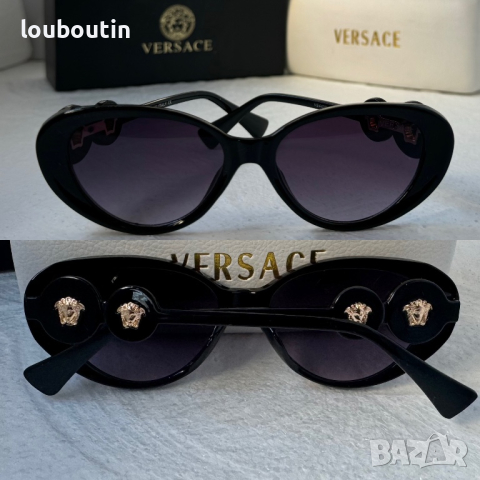 Versace 2023 дамски слънчеви очила котка, снимка 1 - Слънчеви и диоптрични очила - 44884860
