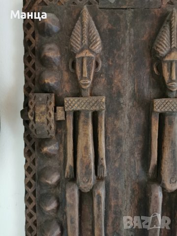 Африканска врата от племето Моси, снимка 4 - Антикварни и старинни предмети - 39764176