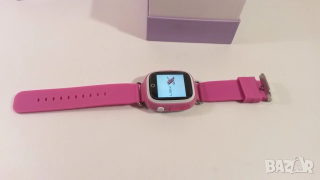 Xmart GPS смарт часовник за дете, розов, снимка 5 - Смарт часовници - 53529636