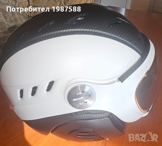 Ски каска SLOKKER BAKKA CARBON, снимка 5 - Зимни спортове - 53282242