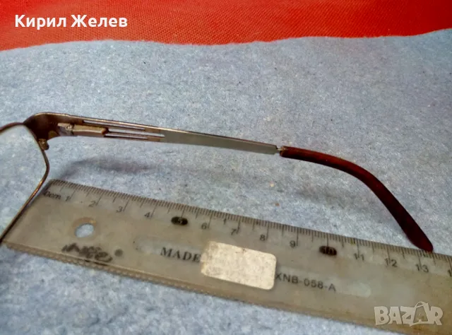СТАРИ ДИОПТРИЧНИ ХЕЛИОМАТИК ОЧИЛА с ПОЗЛАТА по РАМКАТА и НУЖДА от ЛЕК РЕМОНТ 47700, снимка 9 - Слънчеви и диоптрични очила - 47540400