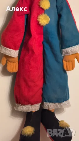 Огромен стар клоун, палячо– 1.40м, снимка 2 - Колекции - 47908462