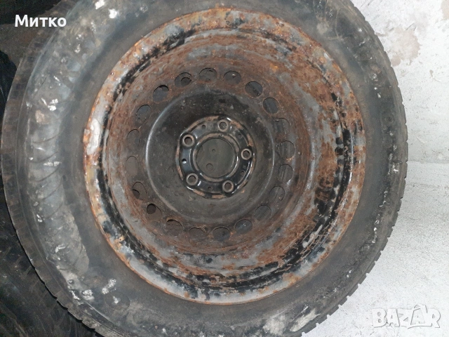 Метални джанти с гуми 15 ки за БМВ Е36 или БМВ Е34 BMW E36 E34, снимка 2 - Гуми и джанти - 53190128