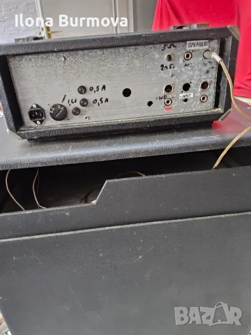 КИТАРНО КУБЕ 15 inches "YAMAHA" +ЛАМПОВ УСИЛВАТЕЛ "ECHOLETTE" A 150, снимка 4 - Тонколони - 50218064