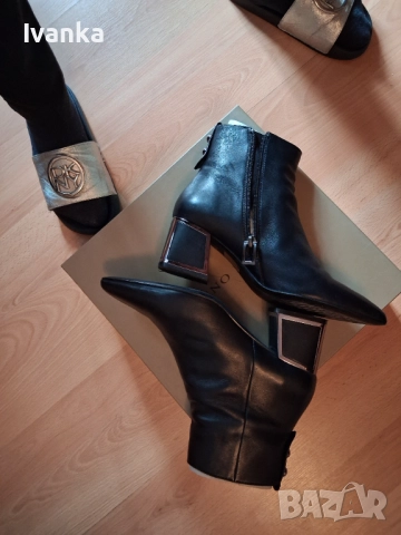 Дамски боти естествена кожа , снимка 12 - Дамски боти - 52683355