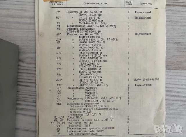 Руски мултицет Ц4317, снимка 6 - Други машини и части - 52717844