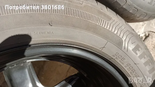 Оригинални заводски летни гуми GoodYear Efficient Grip 205/60 R16, снимка 6 - Гуми и джанти - 48465447