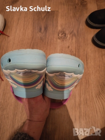 Sketchers glogs със светлинки рр34, снимка 5 - Детски пантофи - 52822967