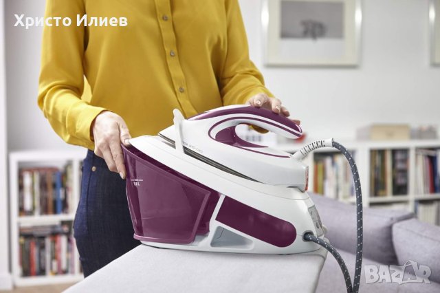 Парогенератор Tefal Express Anti-Calc SV8054 Парна станция Ютия на пара, снимка 4 - Ютии - 42971457