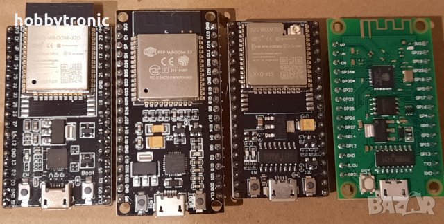 ESP32, ESP32-WROOM-32UE, ESP32-D0WDQ6 Bluetooth WiFi модул, снимка 2 - Друга електроника - 38228263