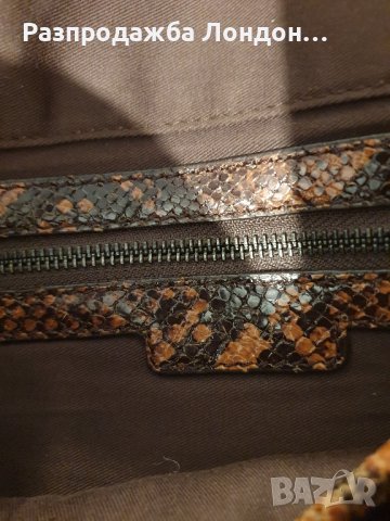 ZARA чанта змийска кожа.от 96лв, снимка 6 - Чанти - 43640409